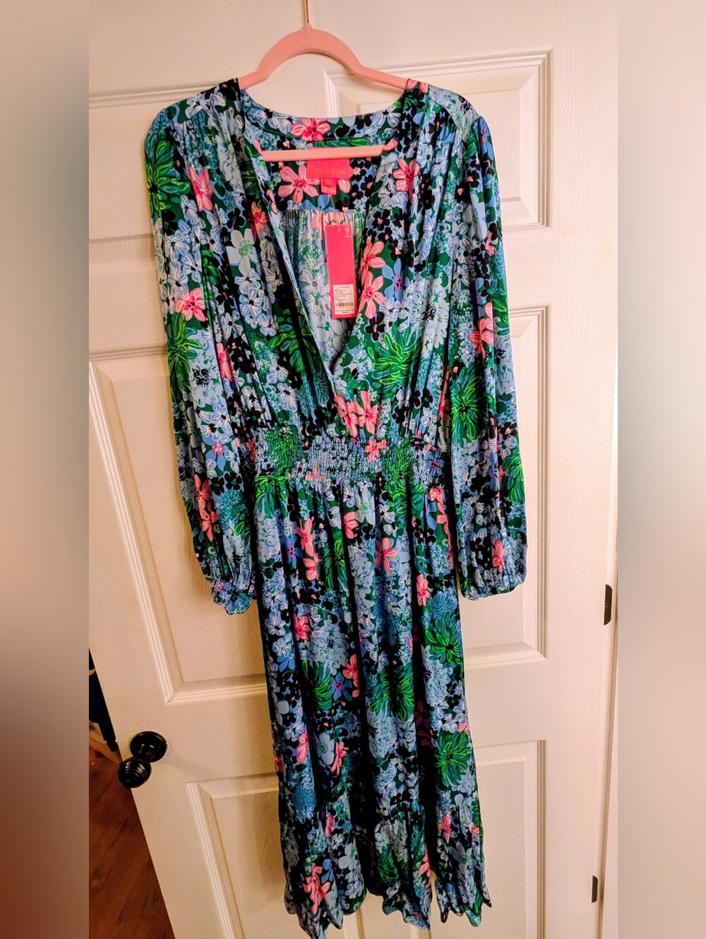 Lilly Pultizer NWT Size 12 Soiree All Day Midi Dress